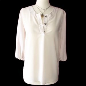 Francesca’s Button Top